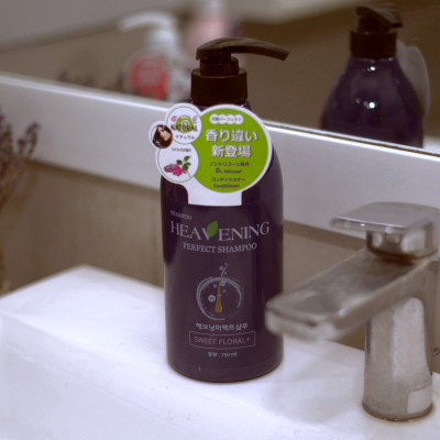 Combo 02 chai Dầu Gội chăm sóc tóc cao cấp Heavening Perfect TẶNG KÈM Hộp & Túi đựng 