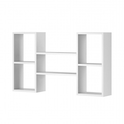 Kệ gỗ trang trí phòng khách gia đình SMLIFE Wubbo