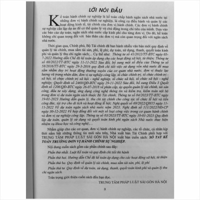 Sách Sổ Tay Kế Toán Trưởng Đơn Vị Hành Chính Sự Nghiệp - V2170D