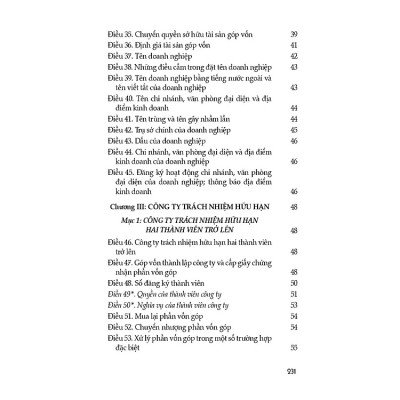 Luật Doanh Nghiệp (Hiện Hành) (Sửa Đổi, Bổ Sung Năm 2022)