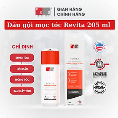 Dầu gội giảm gãy rụng, kích thích mọc tóc REVITA SHAMPOO 205ml của Ds Laboratories ( Mỹ )