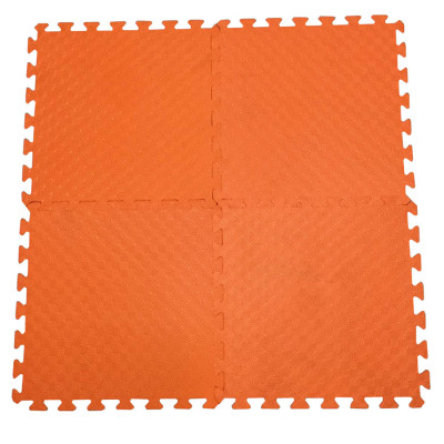 Bộ 4 tấm Thảm xốp lót nền nhà ECOBABY, thảm xốp chống va đập, không thấm nước đạt tiêu chuẩn Mỹ và Châu Âu - kích thước 1 tấm 50x50cm, độ dày 1cm - màu cam