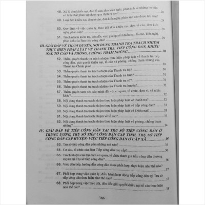 Sách Cẩm Nang Nghiệp Vụ Công Tác Thanh Tra - Giải Đáp Một Số Tình Huống Thường Gặp - Quy Tắc Ứng Xử của Cán Bộ, Công Chức, Viên Chức Trong Ngành Thanh Tra và Cán Bộ, Công Chức Làm Công Tác Tiếp Công Dân - V2095D