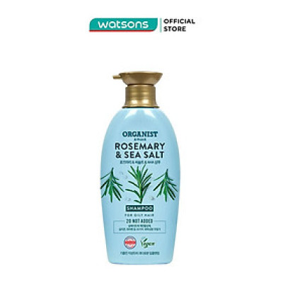 Dầu Gội Elastine Organist Dưỡng Tóc Hương Thảo & Muối Biển 500ml