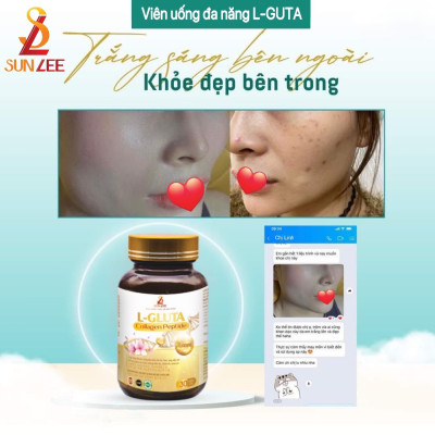 Trắng da COLLAGEN - L- Guta viên uống nâng tone da, chống nắng nội sinh