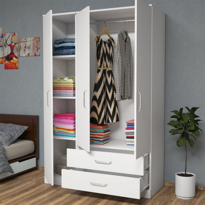 Tủ áo trẻ em thiết kế đơn giản tủ gỗ nhỏ cho bé SMLIFE Cavestra