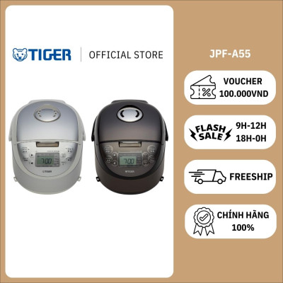 Nồi Cơm Nhiệt Cảm Ứng Tiger JPF-A55W 0.55 lít - Hàng chính hãng