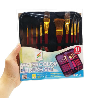 Bộ 10 Cây Cọ Vẽ Màu Nước - Colormate 113004