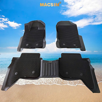 Thảm hai lớp (sd1) Macsim dành cho Ford Ranger/ Ford Raptor 2012-2021 bề mặt cao su siêu sạch