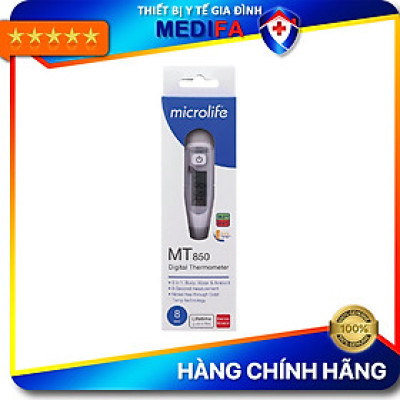Nhiệt kế Điện tử KẸP NÁCH Microlife MT850 (8 giây) đầu dẻo đo thân nhiệt, môi trường - CHÍNH HÃNG