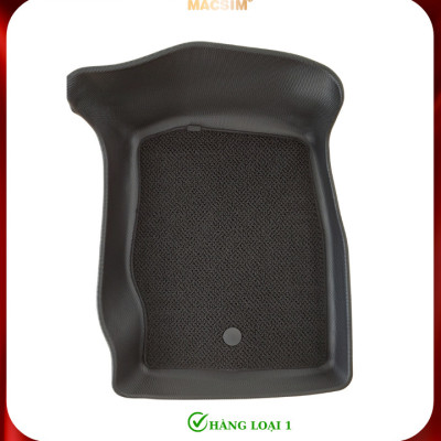 Thảm lót sàn ô tô 2 lớp cao cấp dành cho xe Ford Explorer 2019-nay (qd) nhãn hiệu Macsim chất liệu TPE màu đen