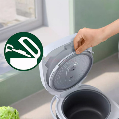 Nồi cơm điện tử Philips 0.85 lít HD3170/66 - Hàng chính hãng