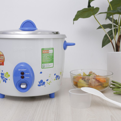 Nồi cơm nắp rời Sharp 2.8 lít KSH-D28V, Công suất 1000W, Giao màu ngẫu nhiên - Hàng chính hãng