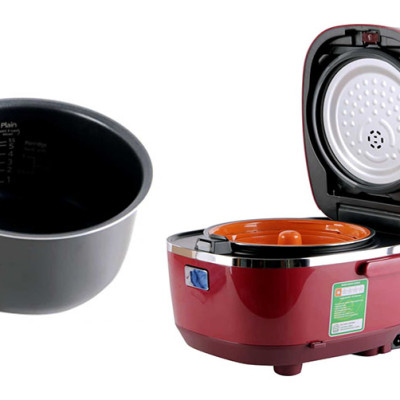 Nồi cơm điện tử Tiger JBX-A10W (1.0 lít) - TẶNG Bình giữ nhiệt Tiger MCX-A352 350ml - HÀNG CHÍNH HÃNG