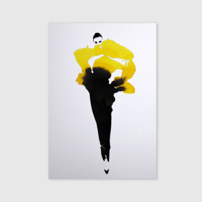 Giấy vẽ màu nước A5 giấy cao cấp có vân đẹp màu trắng sang, dòng giấy chuyên dụng chất giấy dày định lượng 260gsm nhập từ Ý 15 tờ TI599 Green Art- Hàng chính hãng