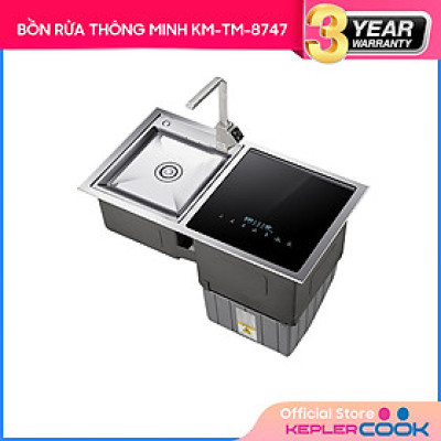 Bồn Rửa Chén Thông Minh KeplerCook KM-V2B-8747 - Hàng Chính Hãng
