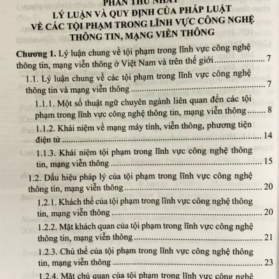 Phòng Chống Tội Phạm Trong Lĩnh Vực Công Nghệ Cao