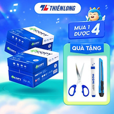 Combo 10 Ream Giấy Flexoffice A4 70 gsm - IK COPY PP-02 (500 TỜ/REAM) Tiện lợi hơn