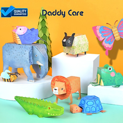 Origami Gấp Thủ Công Các Con Vật , Đồ Chơi Giáo Dục Cho Bé