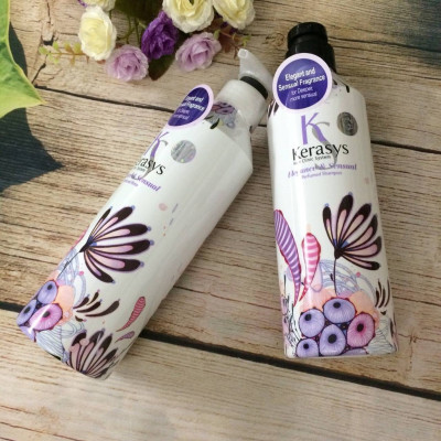 Dầu xả nước hoa Kerasys Elegance & Sensual hương violet và xạ hương Hàn Quốc 600ml