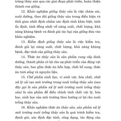 Luật thủy sản năm 2017 sửa đổi, bổ sung năm 2020, 2024 (bản in 2024)