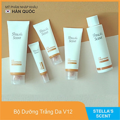 Bộ Dưỡng Trắng Da V12 Stella