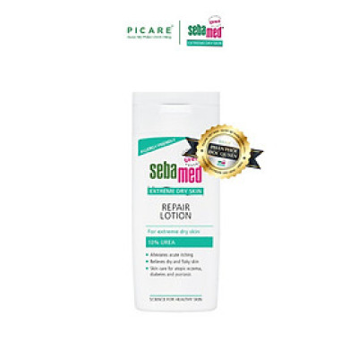 Sữa dưỡng ẩm giúp giảm khô ngứa, bong tróc cho da khô viêm da cơ địa Sebamed E.xtreme Dry Skin Repair Lotion 200ml
