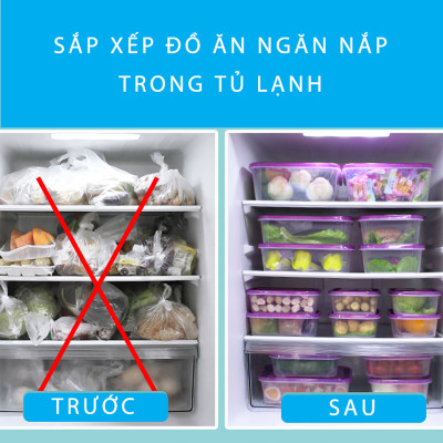 Bộ 3 hộp thủy tinh COBA