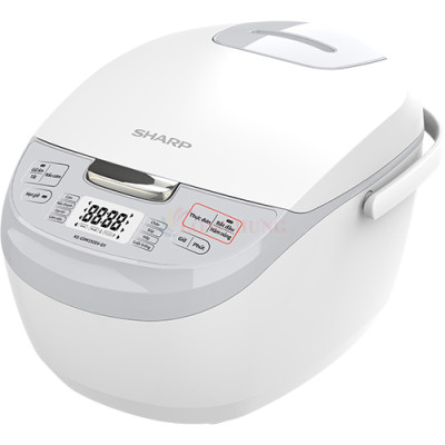 Nồi cơm điện tử Sharp 1.8 lít KS-COM192EV-GY - Hàng chính hãng