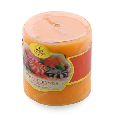 [12 màu sắc / Mùi hương] Nến thơm trụ tròn D5H5 Miss Candle FTRAMART EDC0504 (5 x 5 cm)
