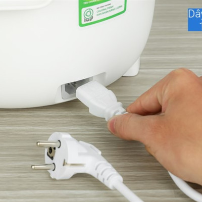 Nồi cơm điện tử Sharp 1.1 lít KS-COM110DV-WH, Công suất 790W - Hàng chính hãng