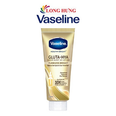 Sữa dưỡng thể ban ngày Vaseline Gluta-Hya Serum Burst UV Lotion Flawless Bright (330ml) - Hàng chính hãng