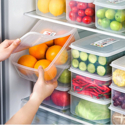 Set 02 hộp đựng thực phầm Nakaya 1200ml và 2000ml, thiết kế tinh tế, đẹp mắt, khả năng giữ kín hơi vượt trội - nội địa Nhật Bản