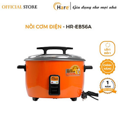 Nồi cơm điện HR-ERB56A(5.6L) chống dính -hàng chính hãng thương hiệu Hare - bảo hành 12 tháng