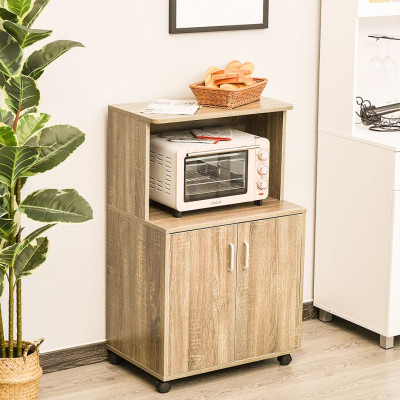 Tủ nhà bếp bằng gỗ thiết kế đơn giản SMLIFE Debre