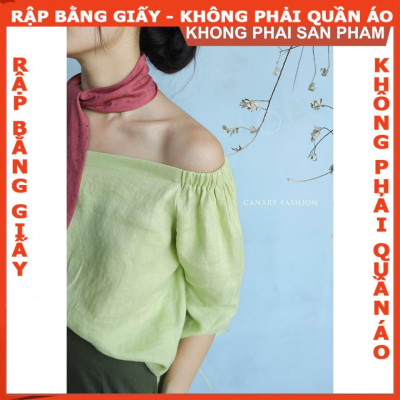 Rập giấy A0 mã 994 - Rập áo trễ vai (BẢN VẼ)