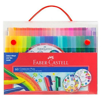Faber-Castell-Bút Lông Màu Connector-60 Màu