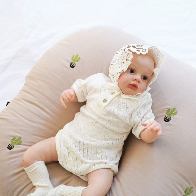 Gối chống trào ngược cho bé Rototo Bebe cao cấp nhập khẩu - Loại ripple thiết kế giấu khóa