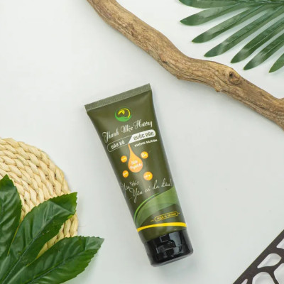 Dầu gội thảo dược dân gian Thanh Mộc Hương sạch gàu mượt tóc phục hồi tóc hư tổn chẻ ngọn 350ml