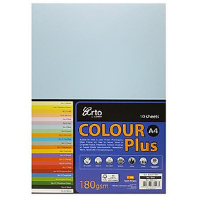 Tập Giấy Màu CAMPAP CR36557 - Tập 10 Tờ - Khổ A4 - Xanh Nhạt