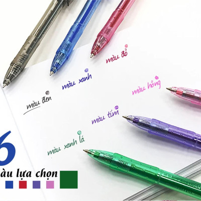 Bút bi bấm STABILO Liner 308 (BP308F) - Xanh