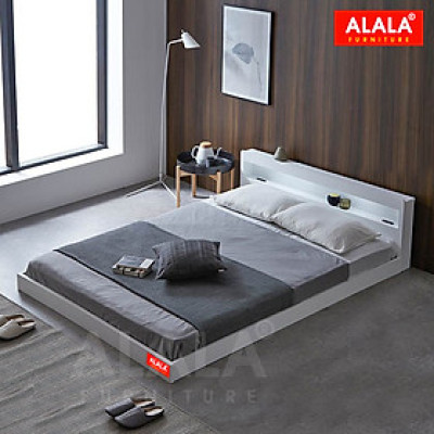 Giường thấp ALALA68 / Miễn phí vận chuyển và lắp đặt tận nơi/ Đổi trả 30 ngày/ Sản phẩm được bảo hành 5 năm từ thương hiệu ALALA/ Chịu lực 700kg