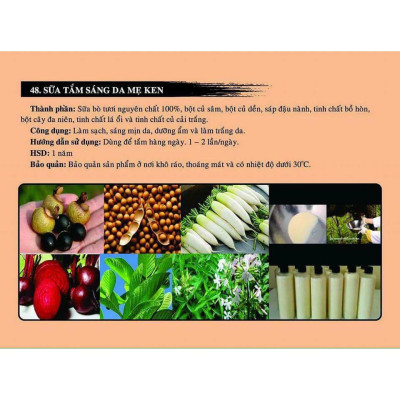 SỮA TẮM SÁNG DA MẸ KEN