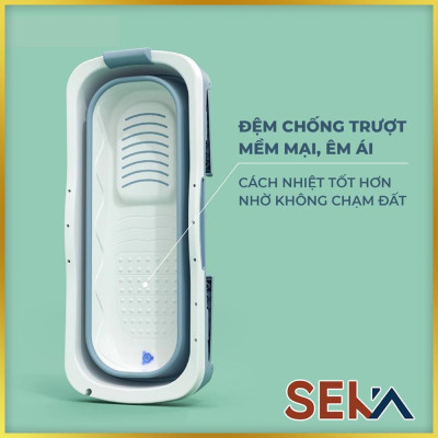 Bồn Tắm Gấp Gọn Thông Minh Seka 1m18 - Hàng Chính Hãng