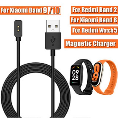 Dây Cáp Sạc Từ Tính Cho Redmi Band 2 / Redmi Watch 3 Active / Redmi Watch 3 Lite / Redmi Watch 4 / Xiaomi Mi Band 8 / Mi Band 8 Pro / Xiaomi Mi Band 9 / Mi Band 9 Pro / Redmi Watch 5 Active / Redmi Watch 5 Lite / / Xiaomi Mi Band 10 - Hàng nhập khẩu
