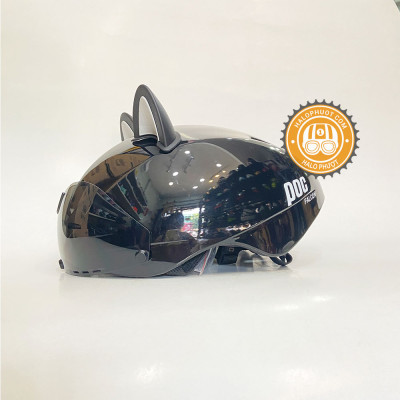 Nón POC Falcon Có Kính Đen Bóng