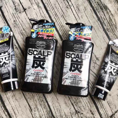 Dầu Gội Đầu Nam Chiết Xuất Than Hoạt Tính Kosé Softymo Men