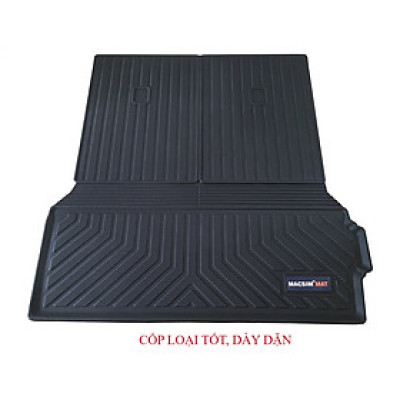 Thảm lót cốp xe ô tô BMW X7 2019+ nhãn hiệu Macsim chất liệu TPV cao cấp màu đen (d0363)