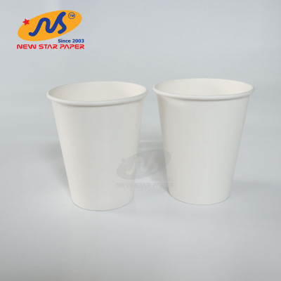 Ly giấy 14oz~420ml - Lốc 50 ly giấy trơn 