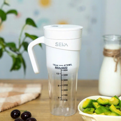 Máy Xay Sinh Tố Tích Điện Cầm Tay SEKA NT889 Dung Tích 470ml Công Suất 150W hàng nhập khẩu